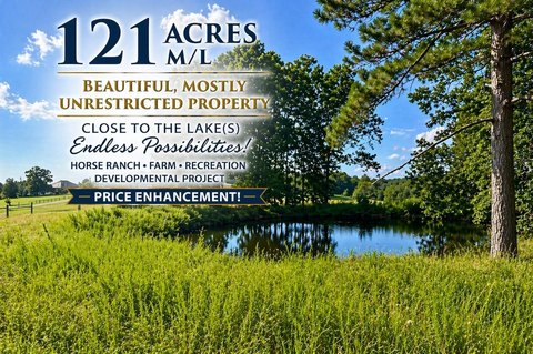 Unrestricted Land Near Lakes