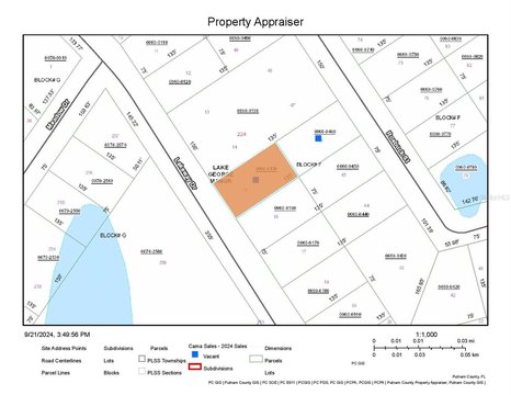 Residential Land in Georgetown, FL