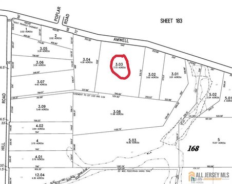 Hillsborough Land Near Sourland Mountains