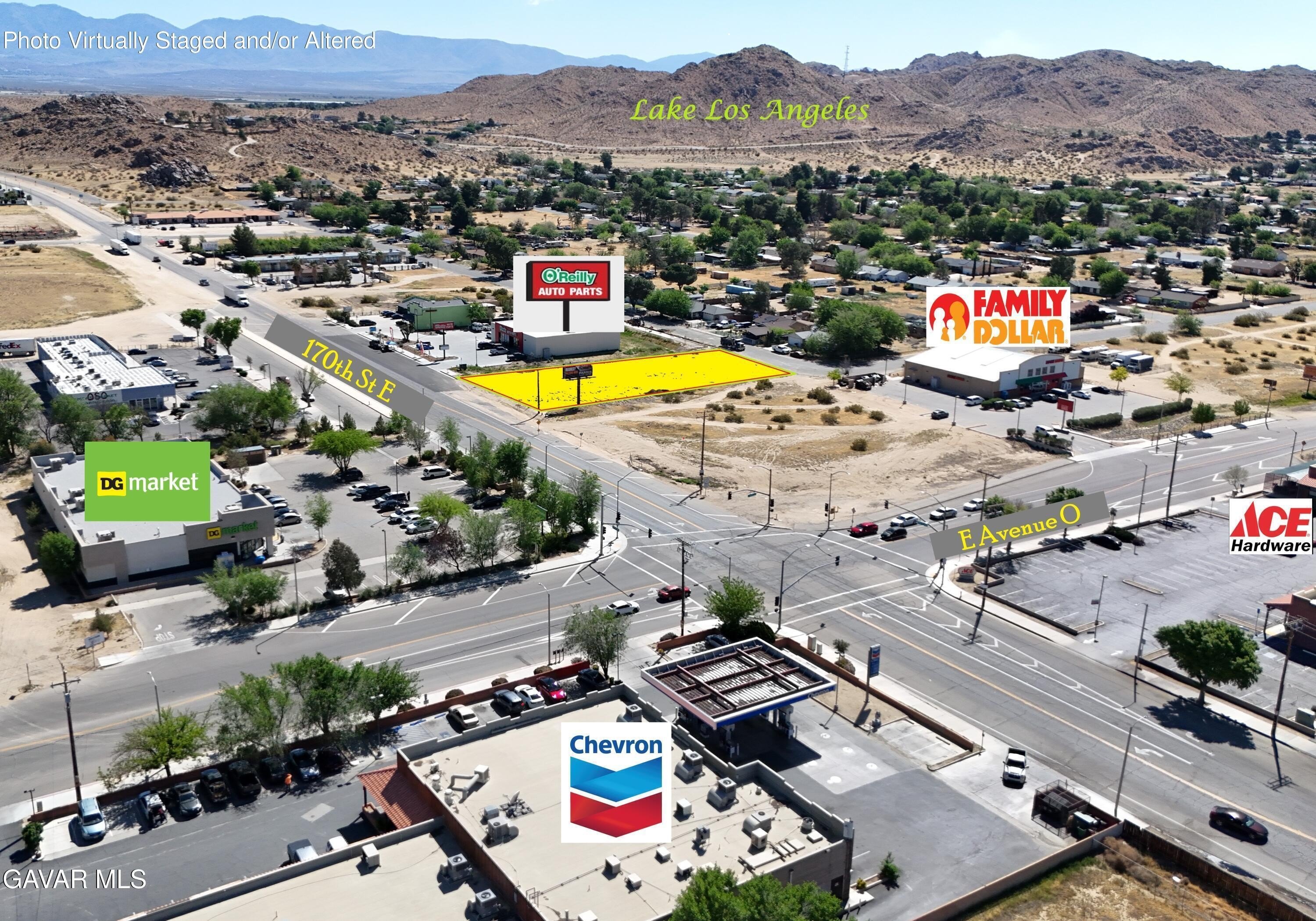 Palmdale Commercial Lot For Sale