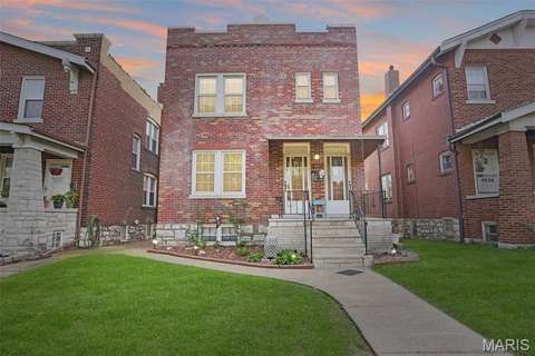 Brick Duplex with Fenced Yard