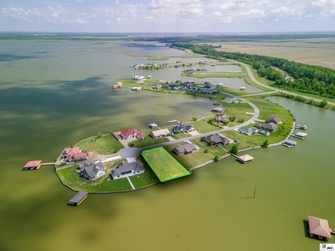 Waterfront Land with Seawall
