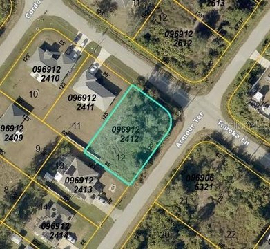 Oversized Corner Lot in North Port