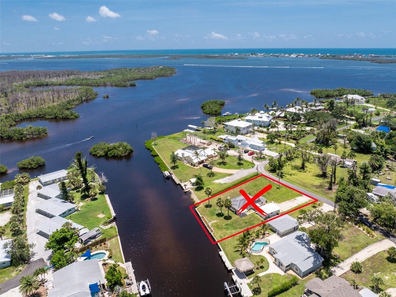 Waterfront Land with Gulf Access
