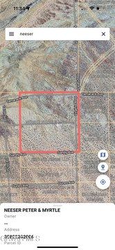 Undeveloped Mountain Desert Land