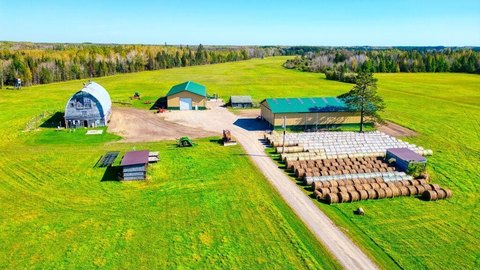Productive Land with Storage Buildings
