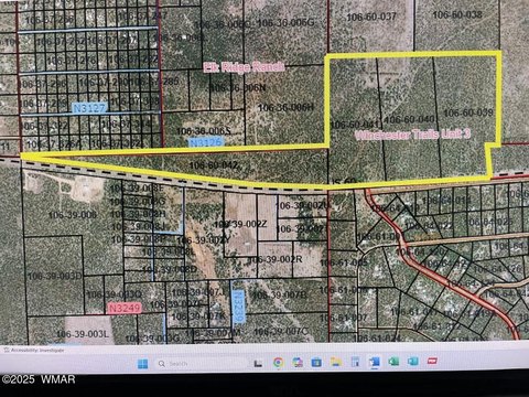 Vernon, AZ Land on Hwy