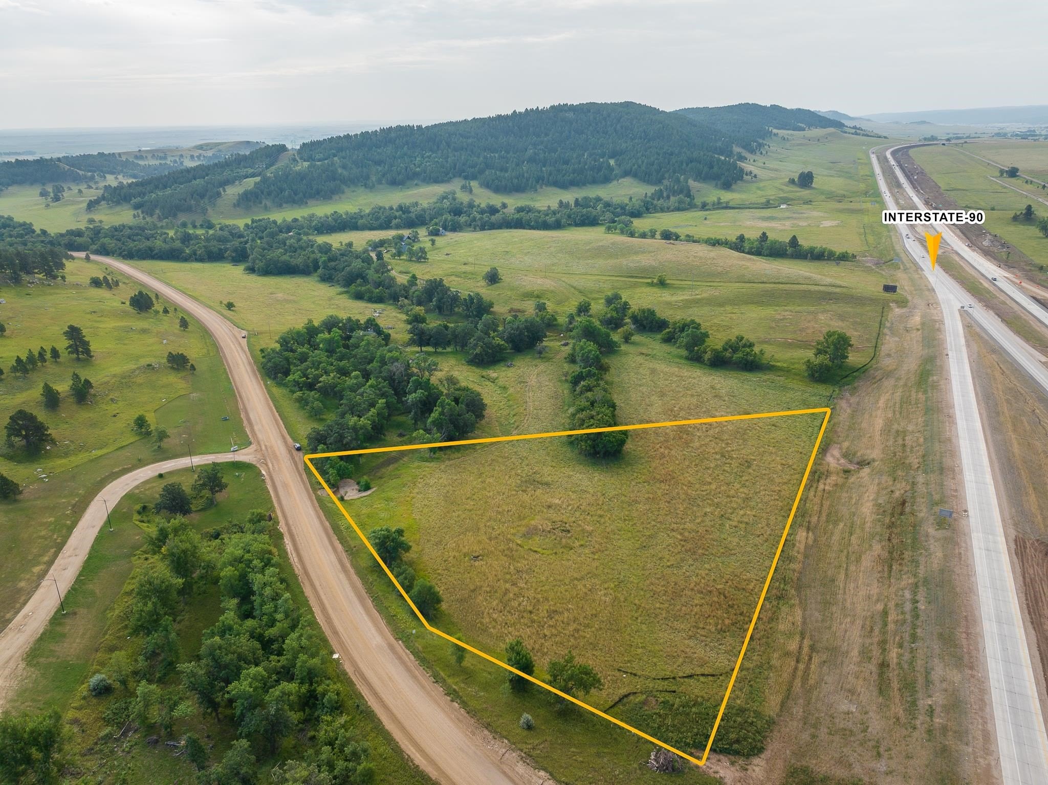 I-90 Corner Lot For Sale