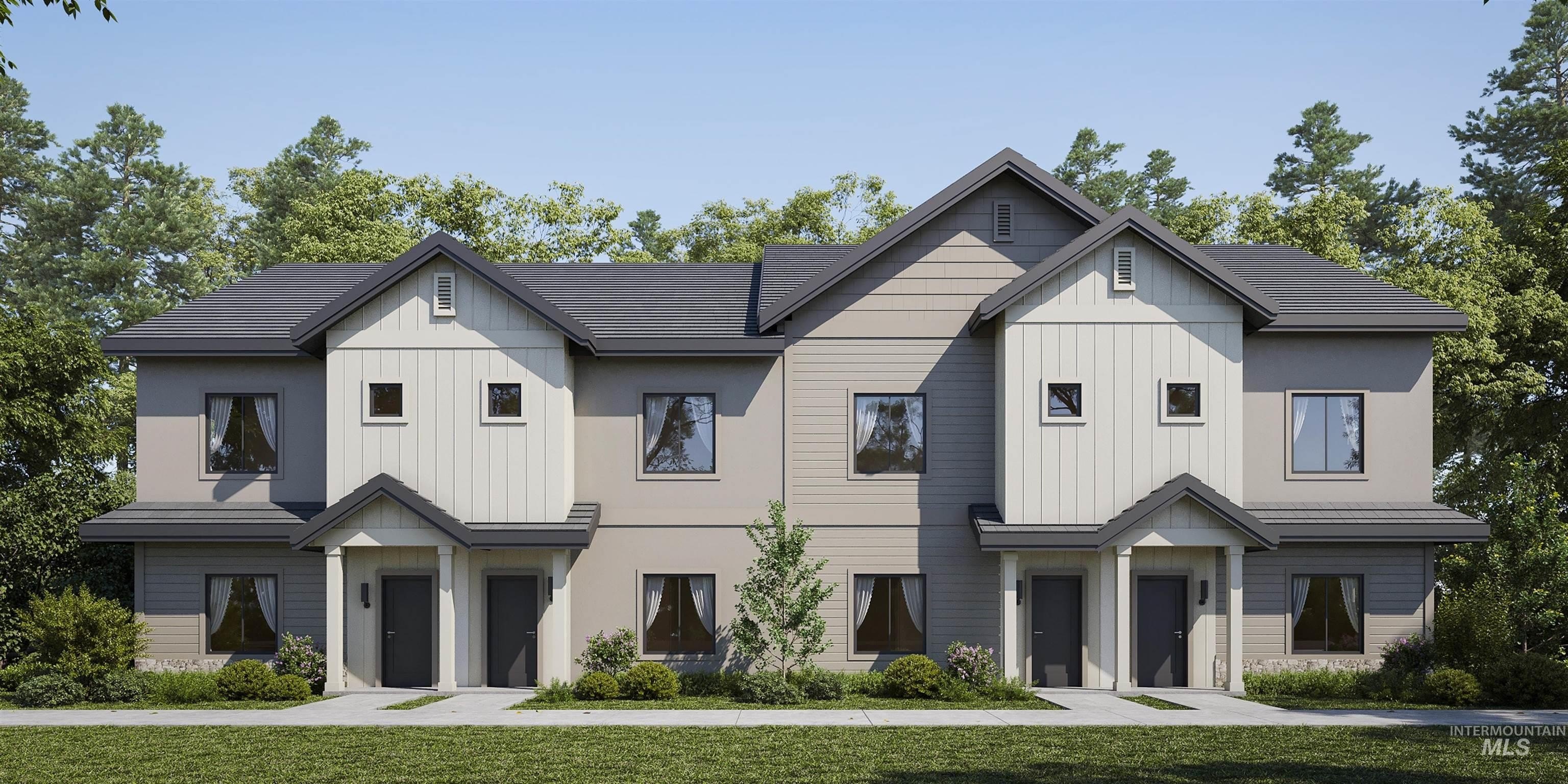 New Garden City Fourplex Townhomes