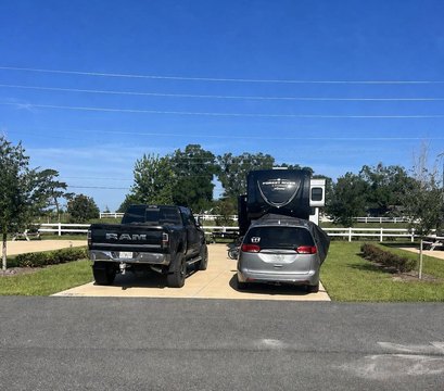 RV Resort Lot with Full Hookups