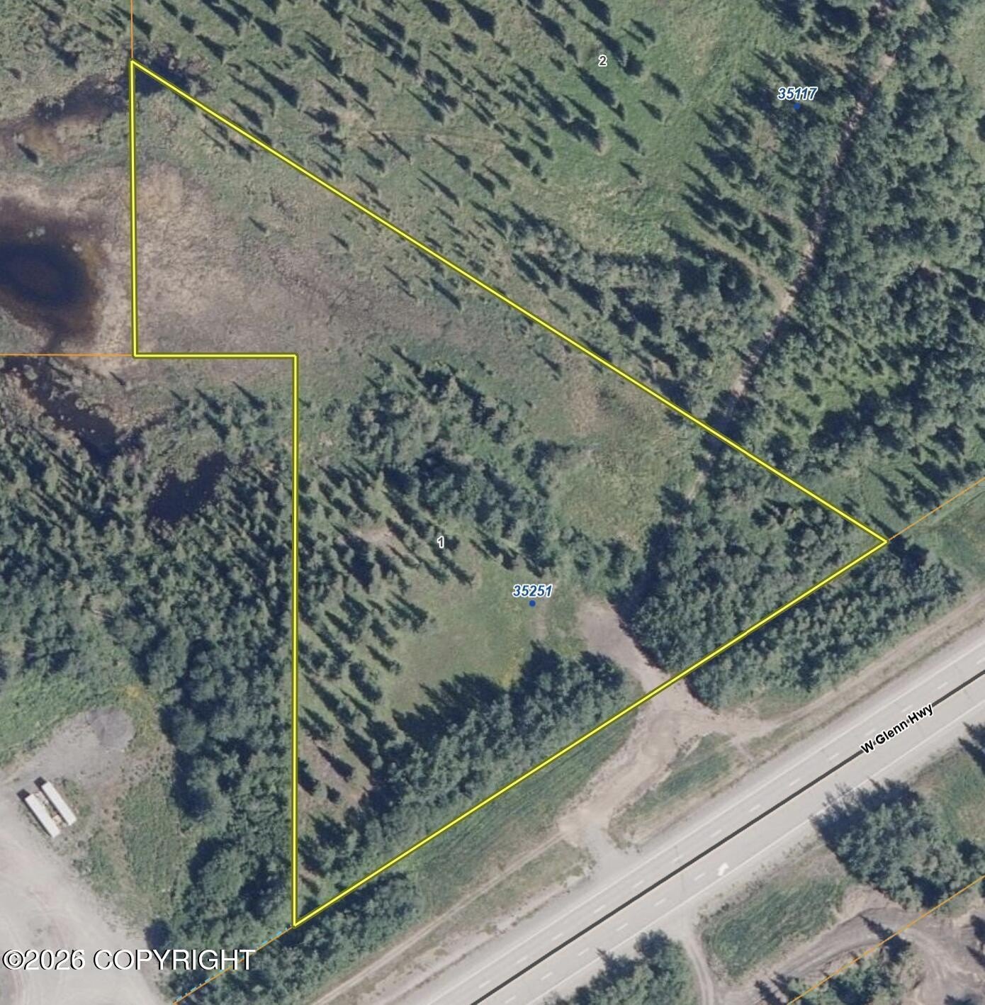 Land with Glenn Highway Frontage