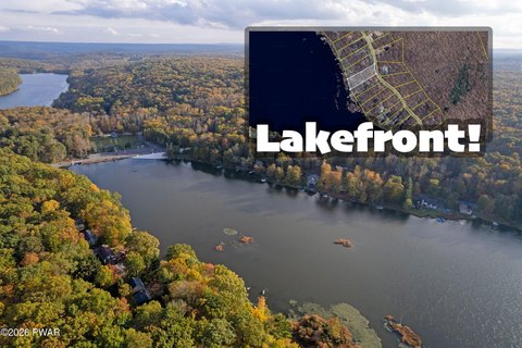 Lakefront Lot on Paupackan Lake