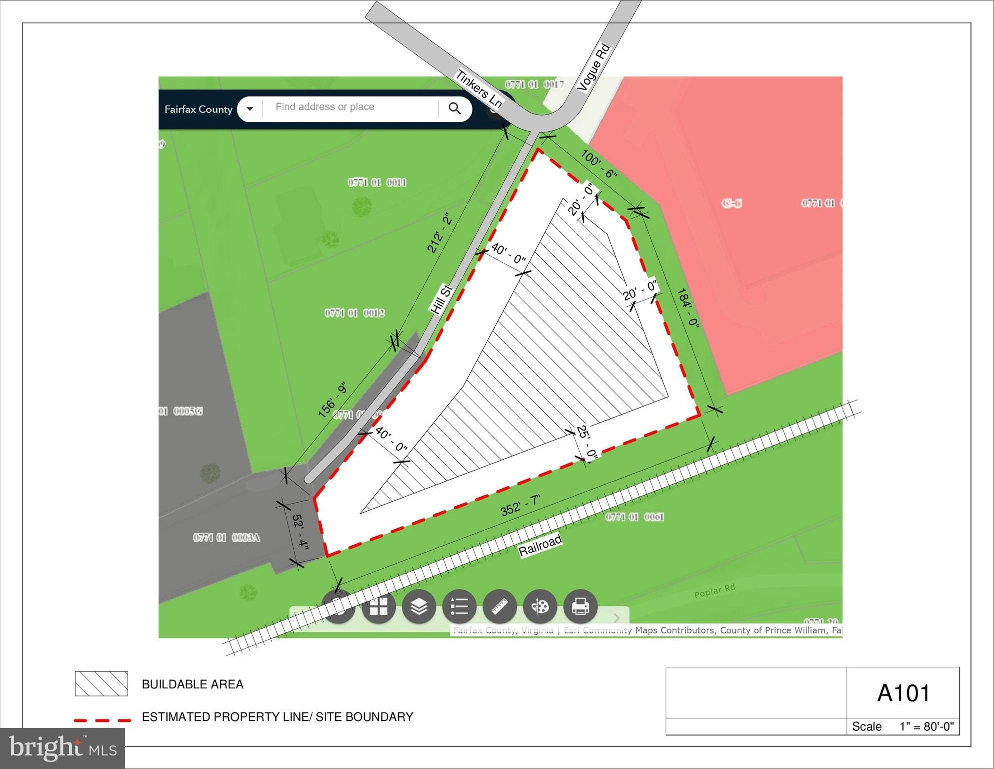 Spacious Fairfax Station Land Parcel