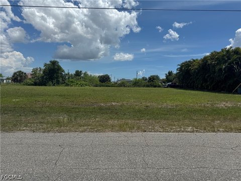 Cleared Canal Lot in Cape Coral