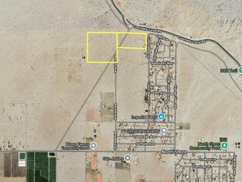 60 Acres with Salton Sea View