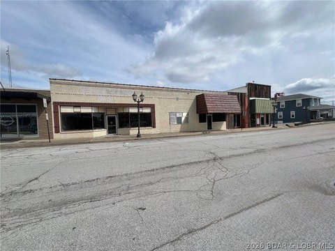 Storefront Building with Blank Slate
