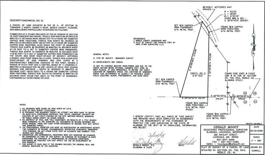 Citronelle Land Parcel For Sale