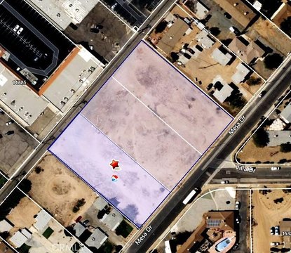Victorville Land with Approved Plans