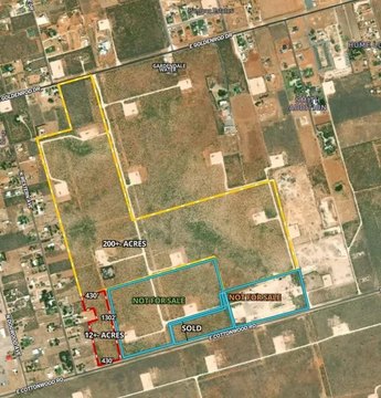 207 Acres in Gardendale, TX