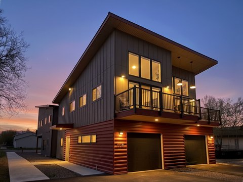 Modern Duplex with Tuck-Under Garage