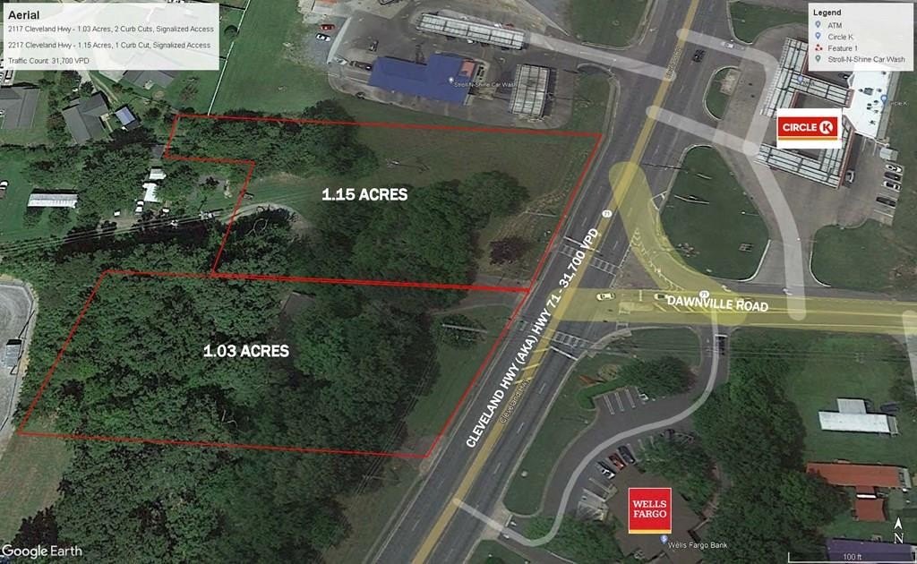 Retail/Office Land in Dalton, GA
