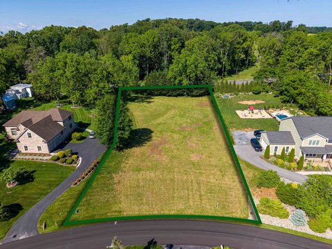 Almost Level Hilltop Home Lot