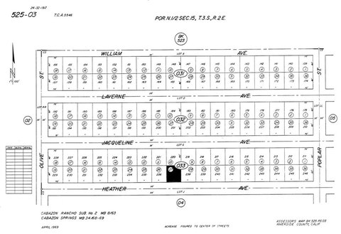 Residential Lot in Cabazon Springs