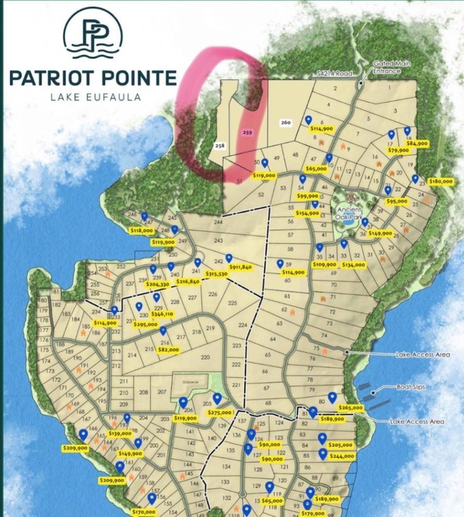 Land Near Patriot Pointe, Eufaula