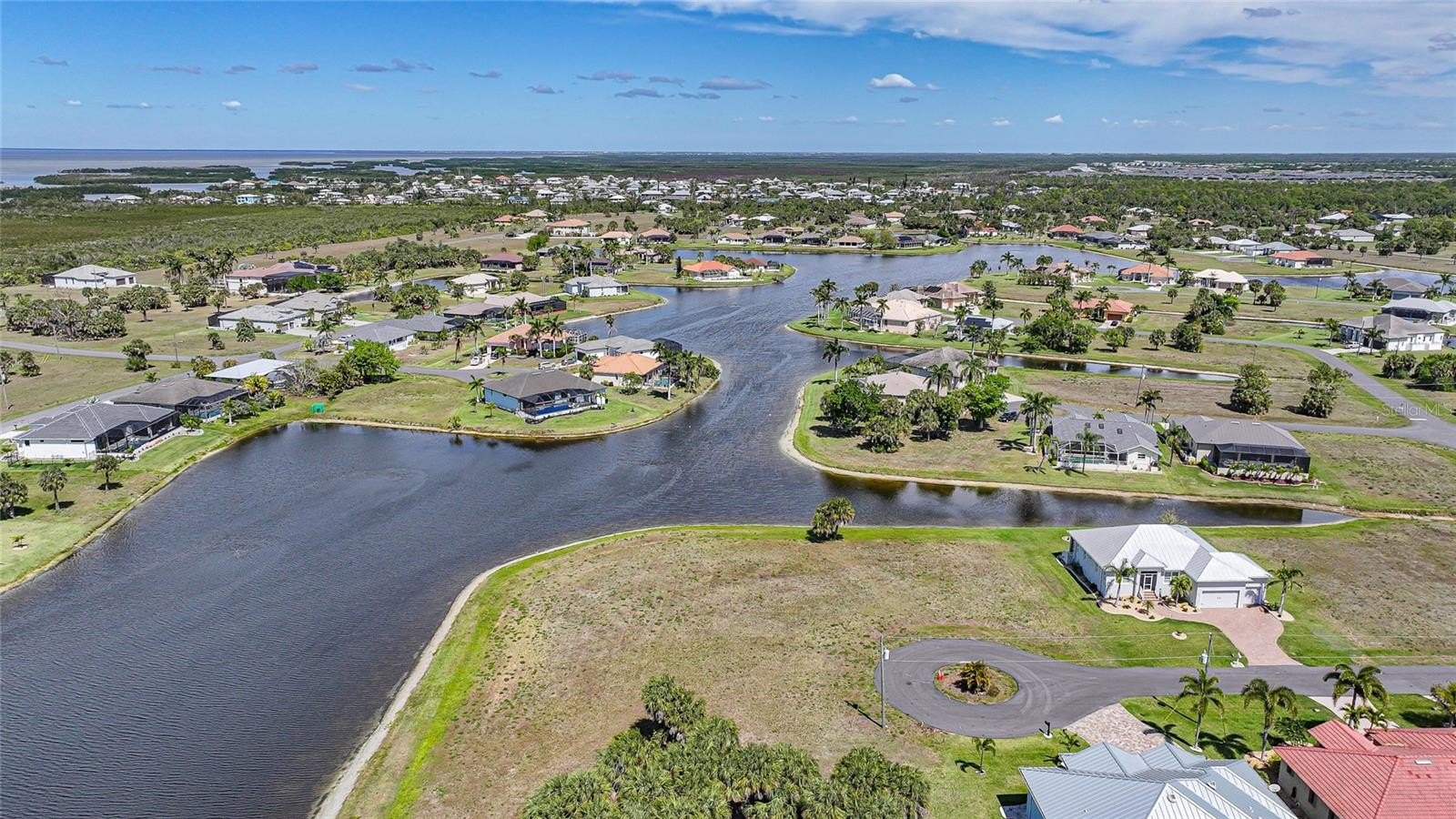 Waterfront Land in Burnt Store Lakes