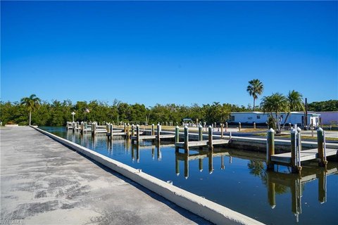 Naples Waterfront Lot in 55+ Community