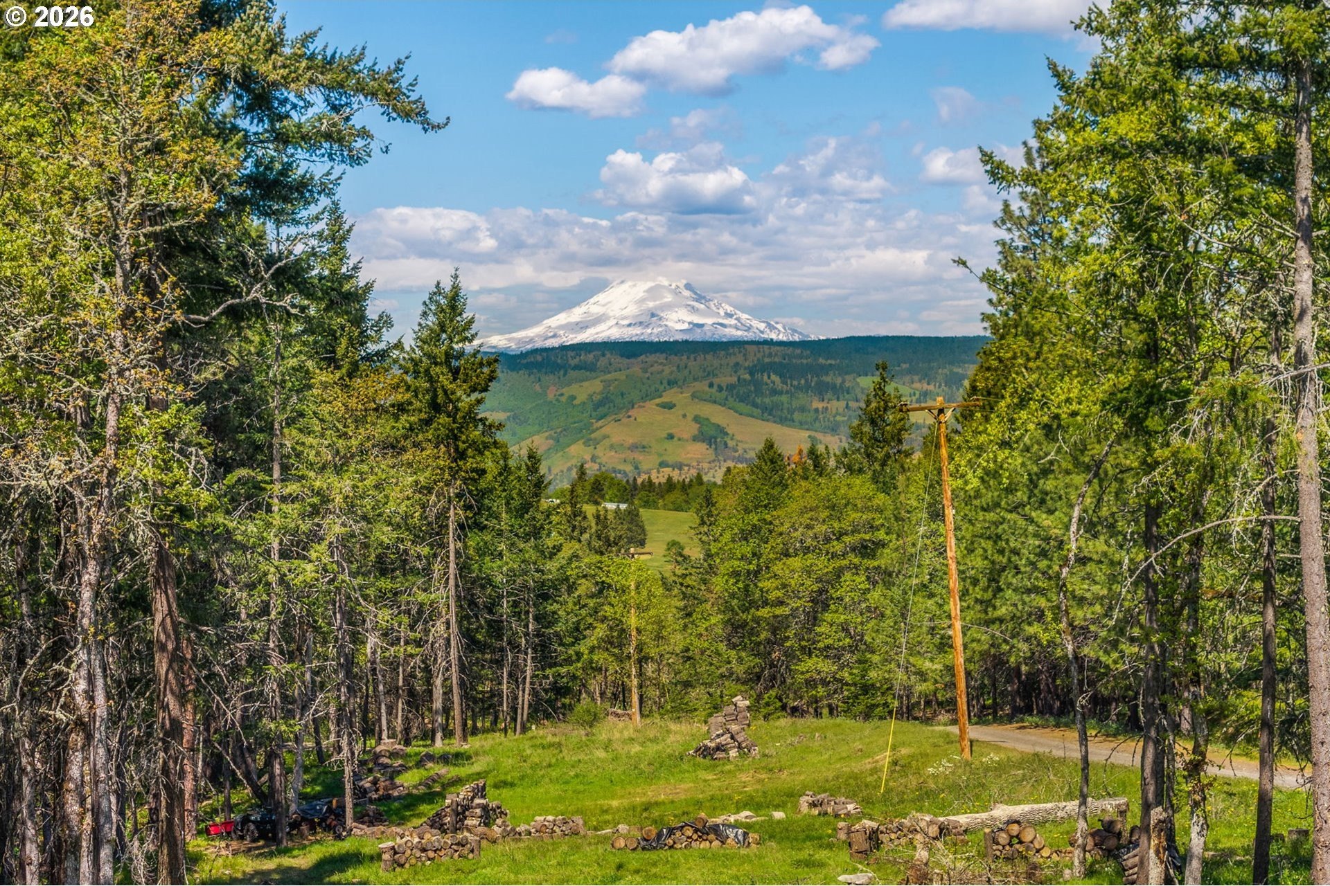 Scenic Land with Mt. Adams Views