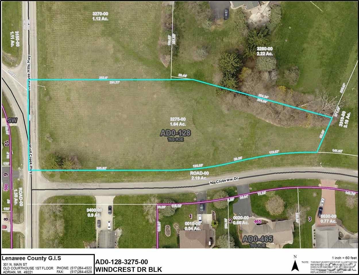 Residential Land in Adrian Township