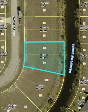 Cape Coral Cleared Oversized Lot
