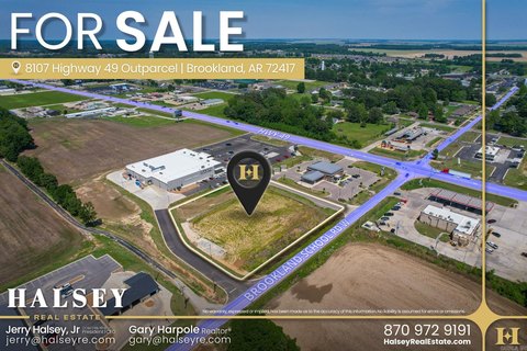 Brookland Commercial Lot on Highway