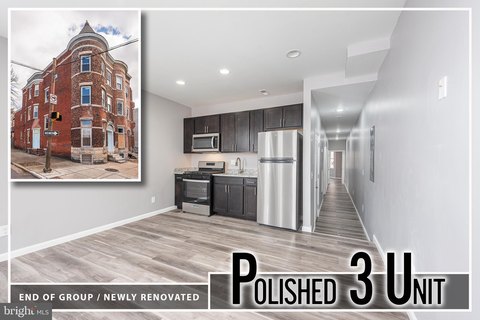 Renovated Three-Unit Multifamily Property
