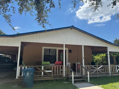 Apartment Building with Deck and Patio