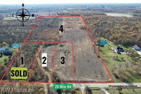 Ray, MI Vacant Land Parcel