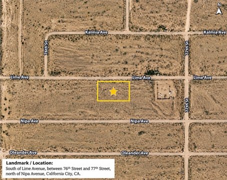 Land, California City, CA
