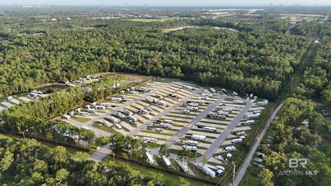 RV Resort Lot with Utility Meters