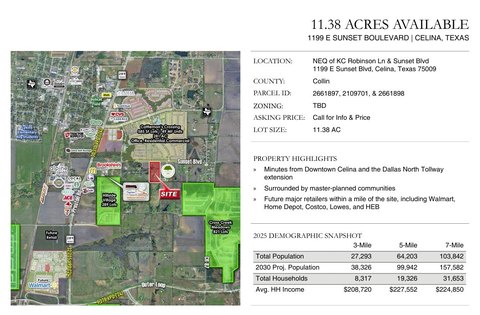 Commercial Land Along Future Corridor