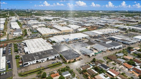 Industrial Warehouse on Corner Lot