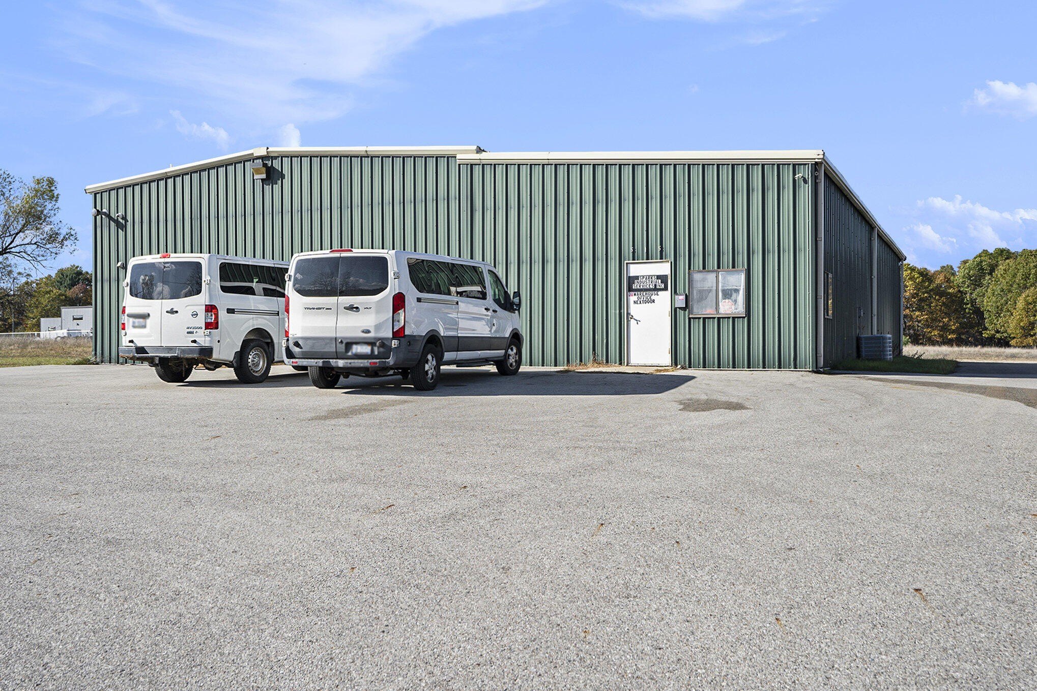 Industrial Building with Crane Systems