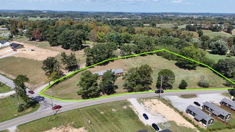 Commercial Land with Existing Structure