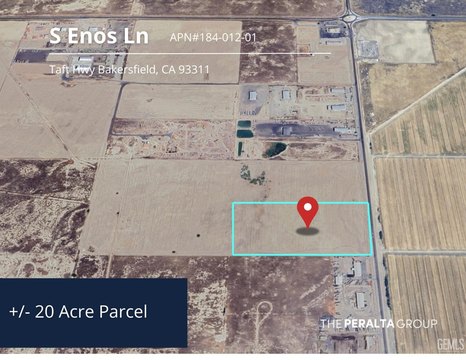 20 Acres in Bakersfield Industrial