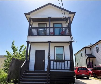 Contemporary Duplex with Porch