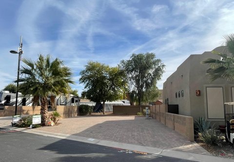 Fenced RV Lot