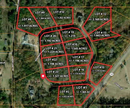 Land, Booneville, MS