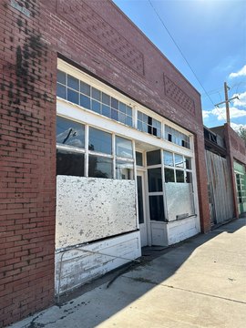 Brick Office Suite with Tin Ceiling