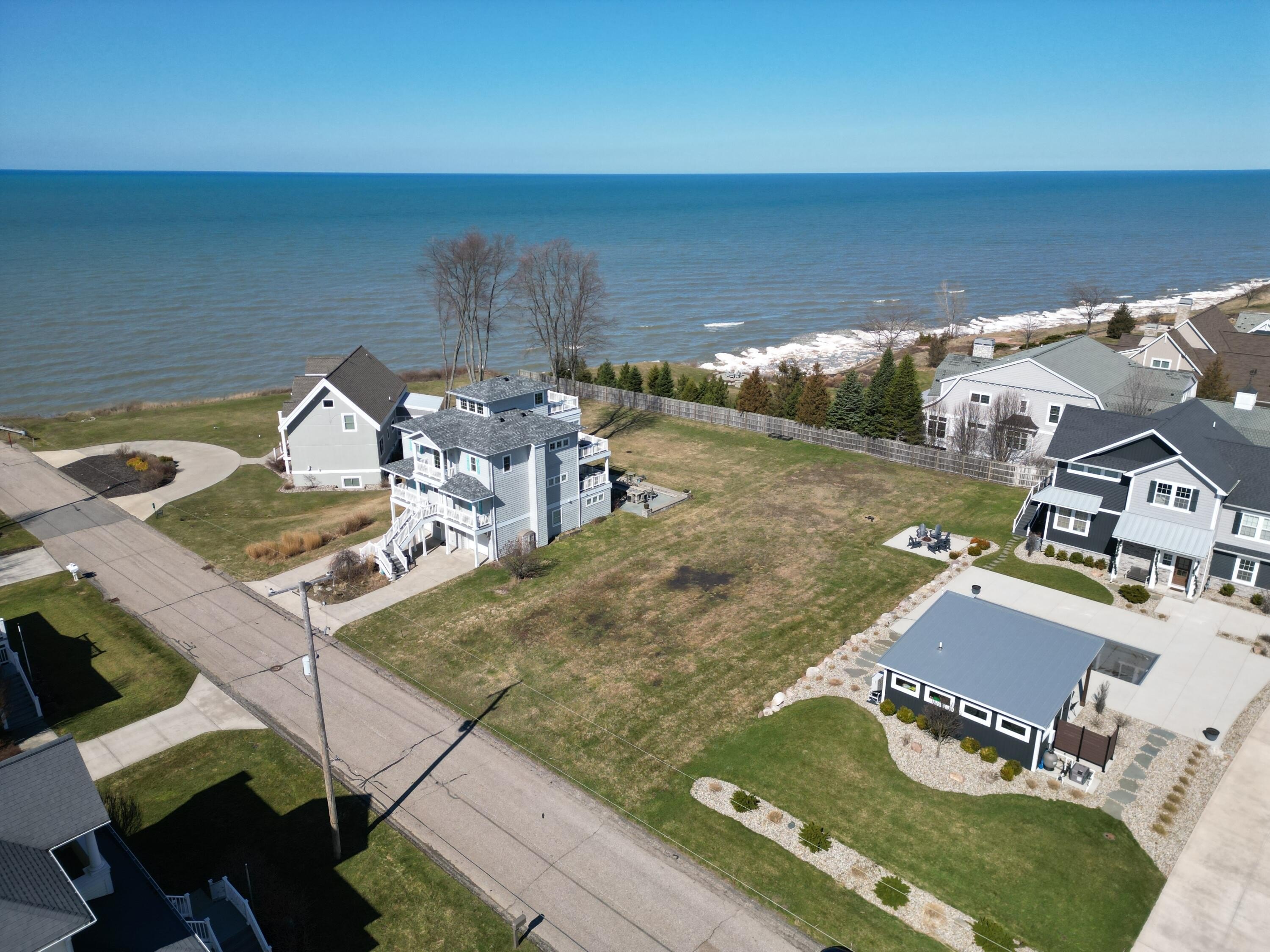 Lake Michigan View Buildable Lot