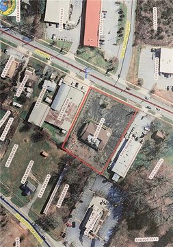 Fenced Commercial Land